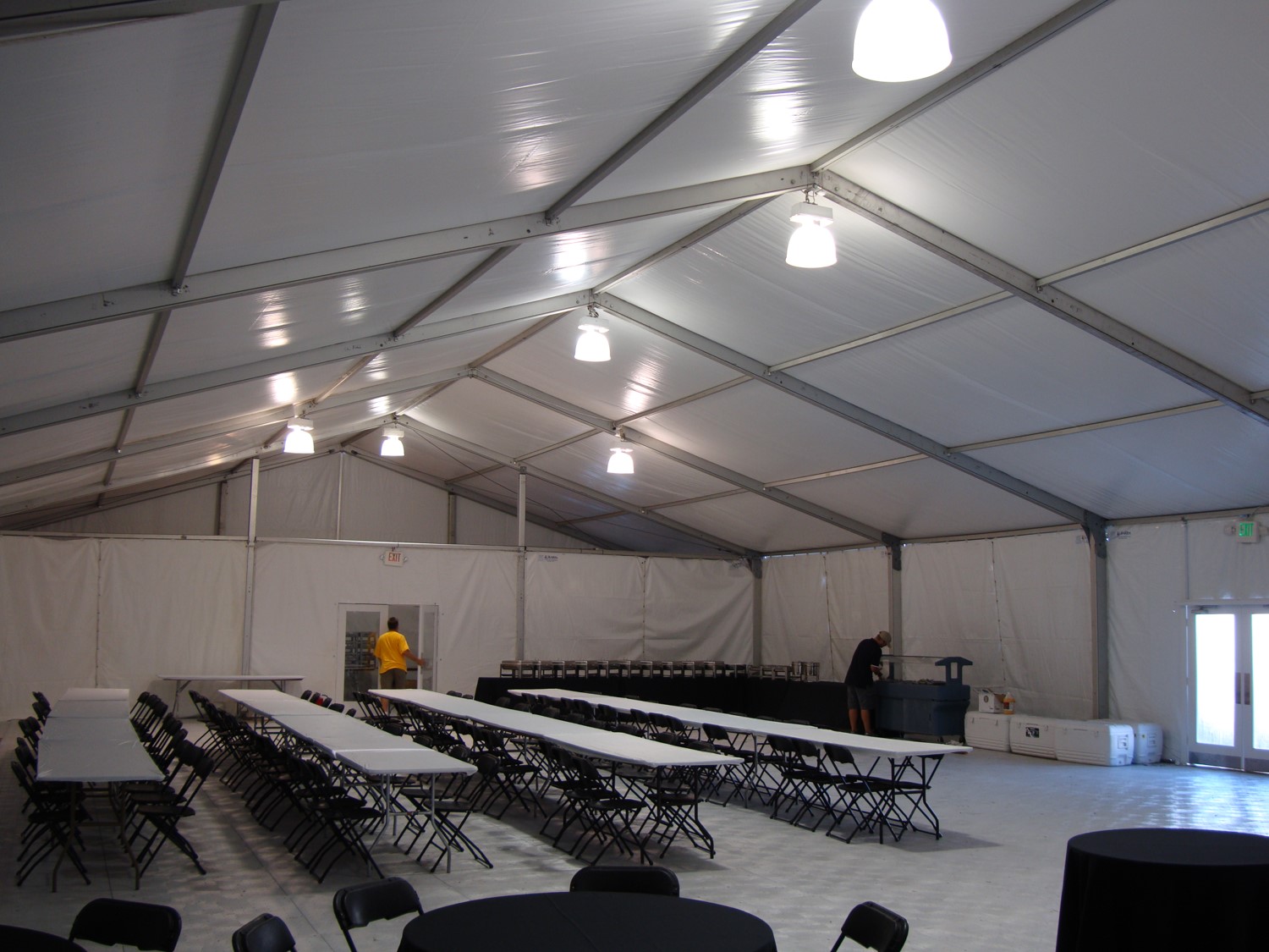 Lunch and Break Tents