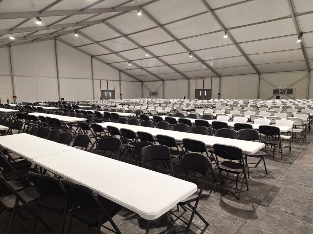 Total Tent Solutions - Lunch Tents for Industrial and manufacturing job sites.