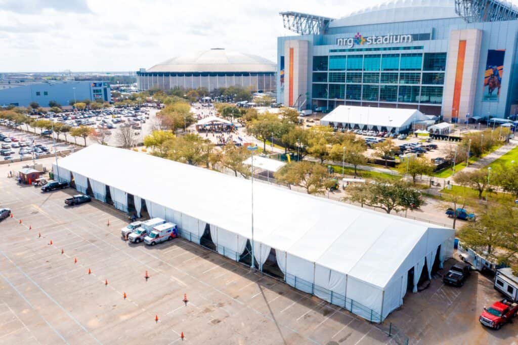 Industrial Trade Show and Expo Temporary Structures