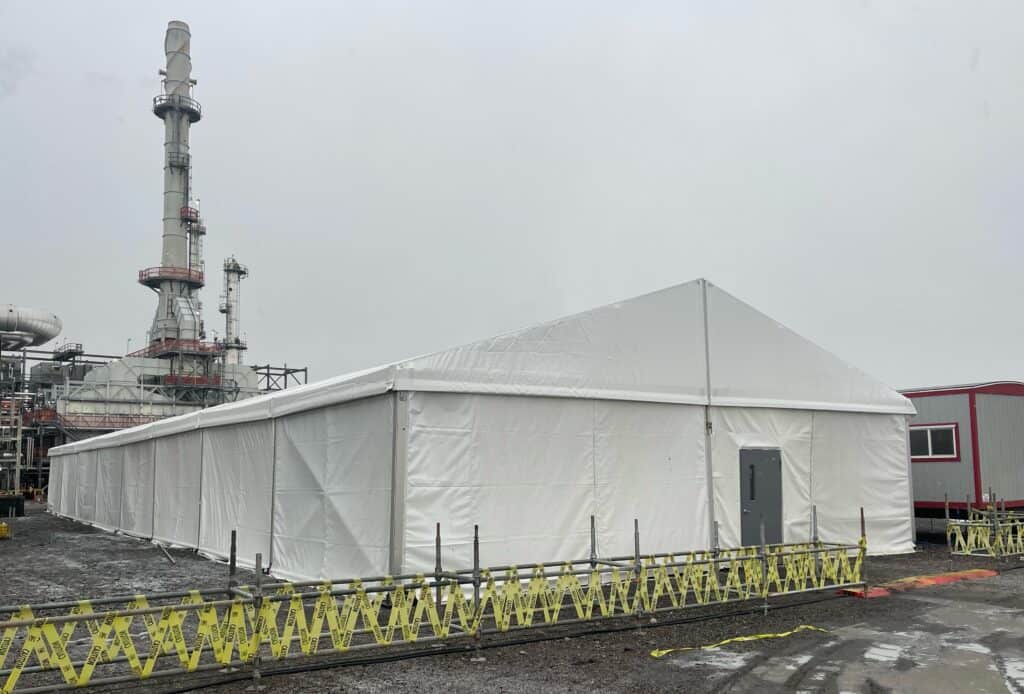 Refinery Tent Total Tent Solutions Oil and Gas