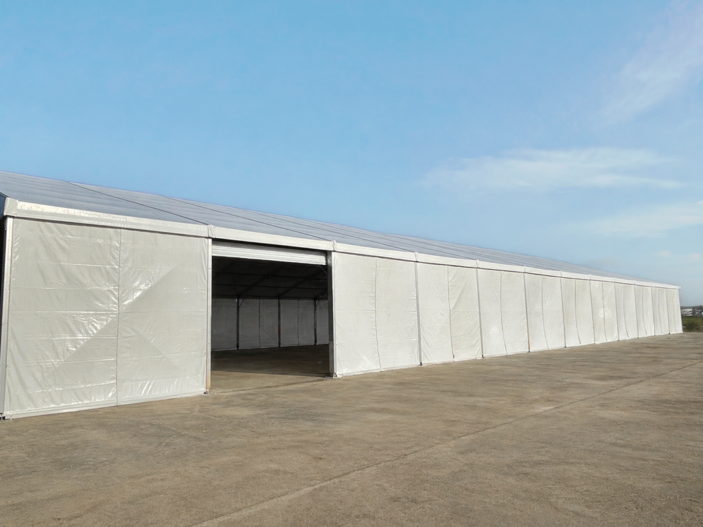Temporary warehouse and storage support